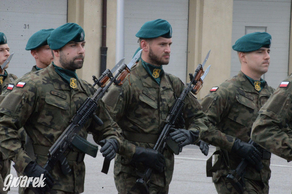 5. Pułk Chemiczny w Tarnowskich Górach. Przysięga wojskowa