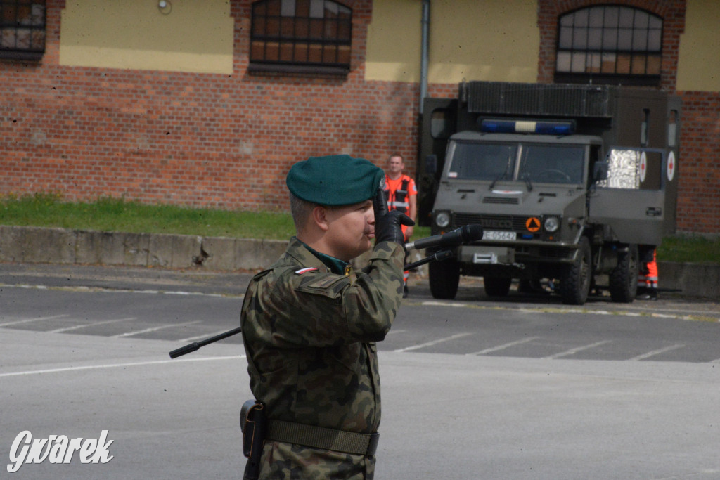 5. Pułk Chemiczny w Tarnowskich Górach. Przysięga wojskowa