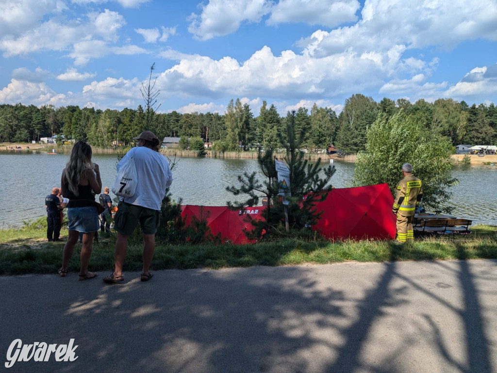 Poszukiwania kobiety nad zalewem Nakło-Chechło