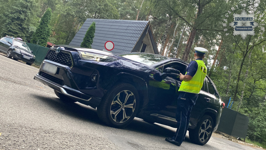 Policyjna akcja nad zalewem Nakło-Chechło