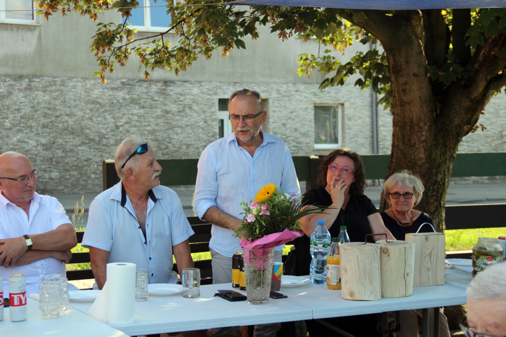 Radzionków. Górnicza ekipa na spotkaniu w skansenie