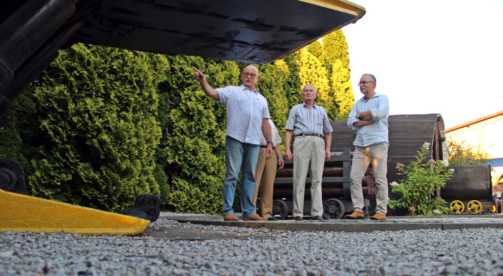 Radzionków. Górnicza ekipa na spotkaniu w skansenie