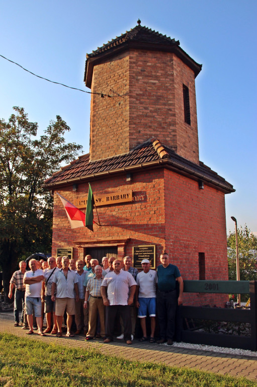 Radzionków. Górnicza ekipa na spotkaniu w skansenie