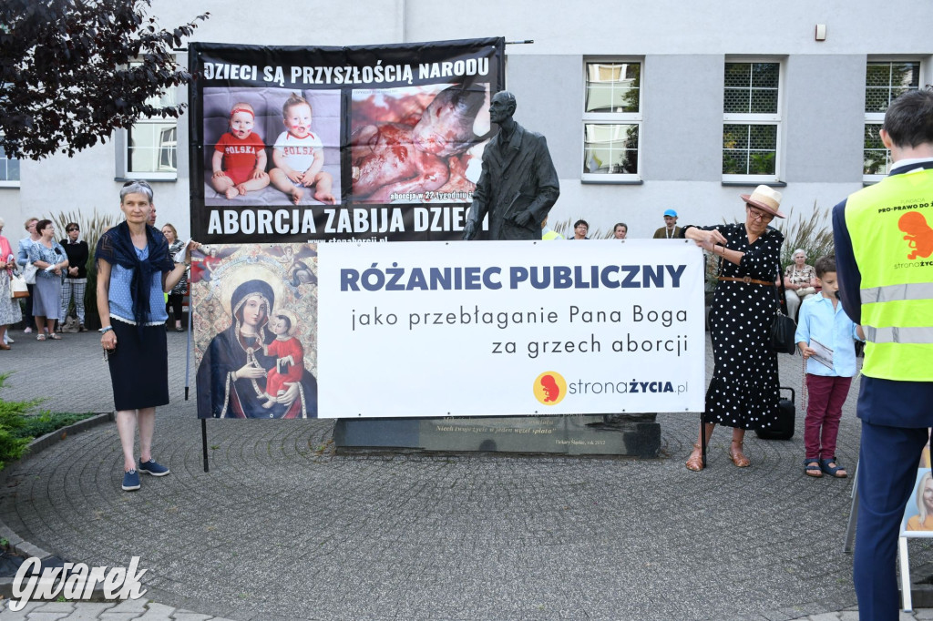 Modlitwa różańcowa ruchu antyaborcyjnego [GALERIA]