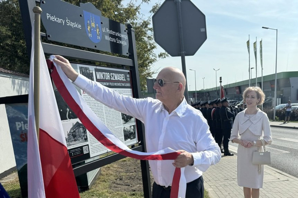 Zabity policjant doczekał się tablicy pamiątkowej