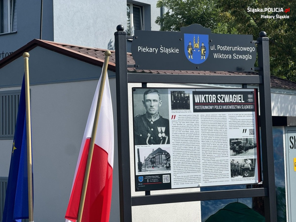 Zabity policjant doczekał się tablicy pamiątkowej
