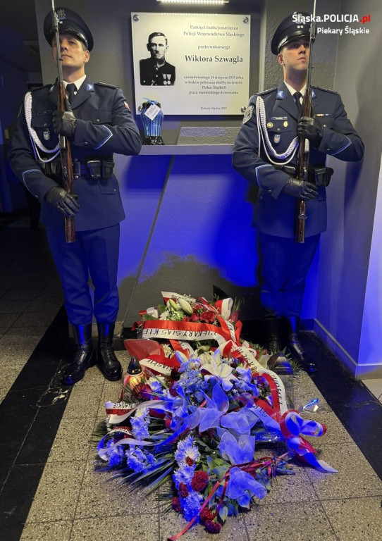 Zabity policjant doczekał się tablicy pamiątkowej