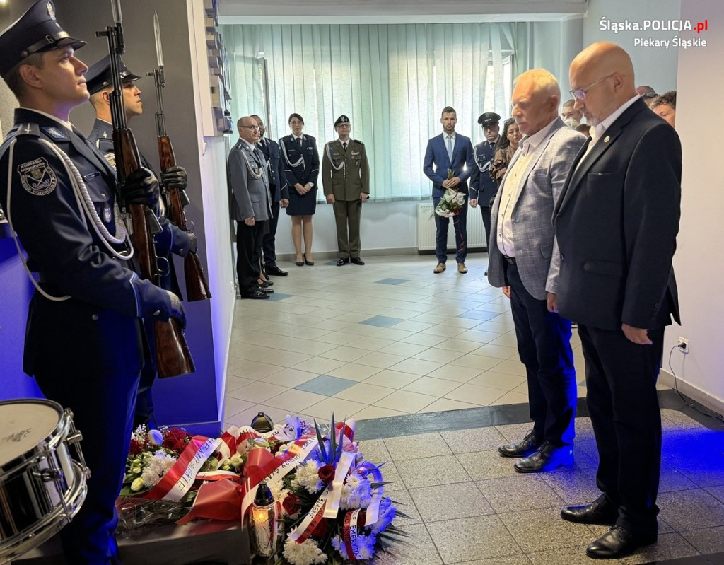 Zabity policjant doczekał się tablicy pamiątkowej