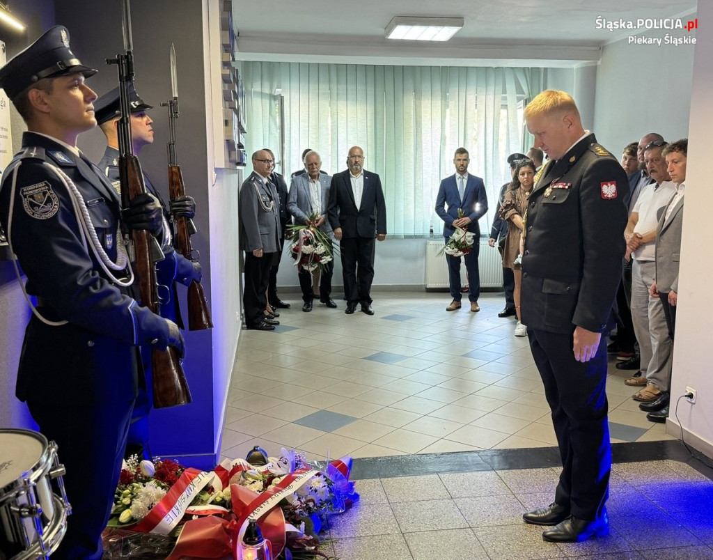 Zabity policjant doczekał się tablicy pamiątkowej