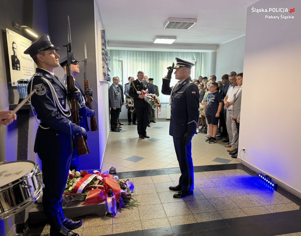 Zabity policjant doczekał się tablicy pamiątkowej