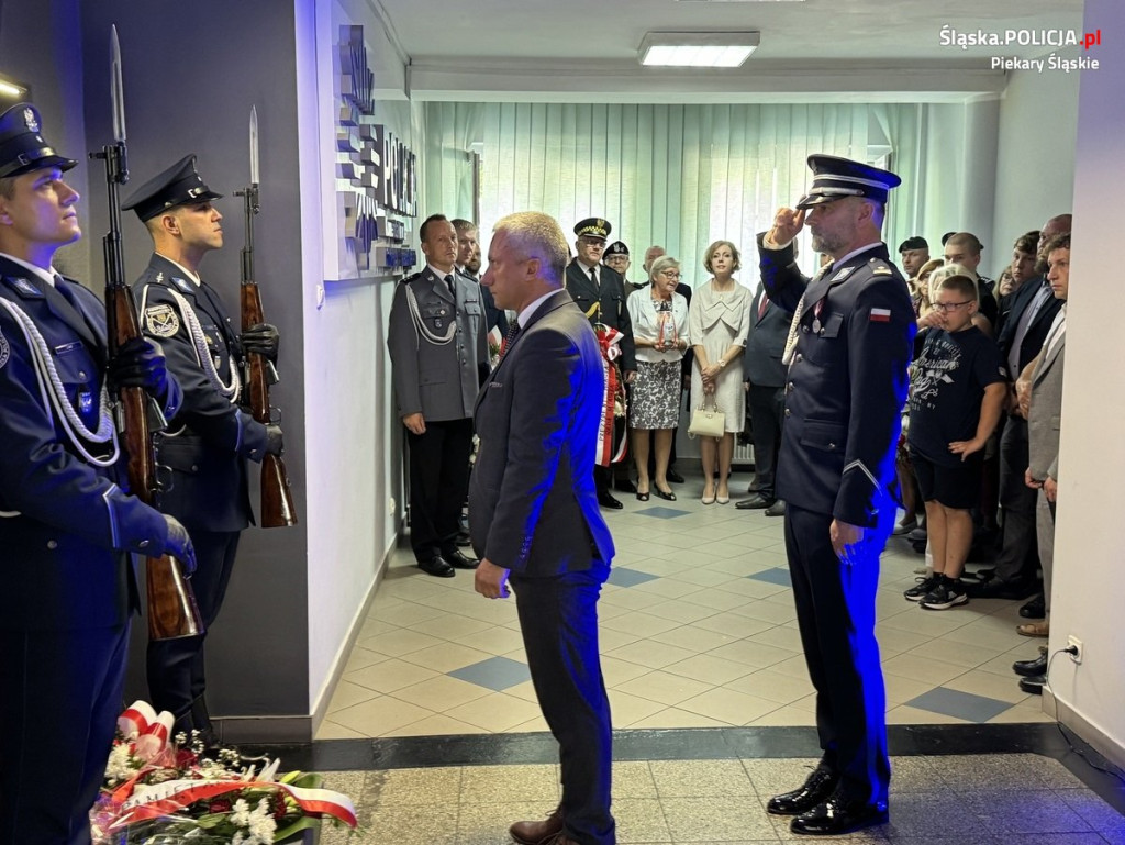 Zabity policjant doczekał się tablicy pamiątkowej