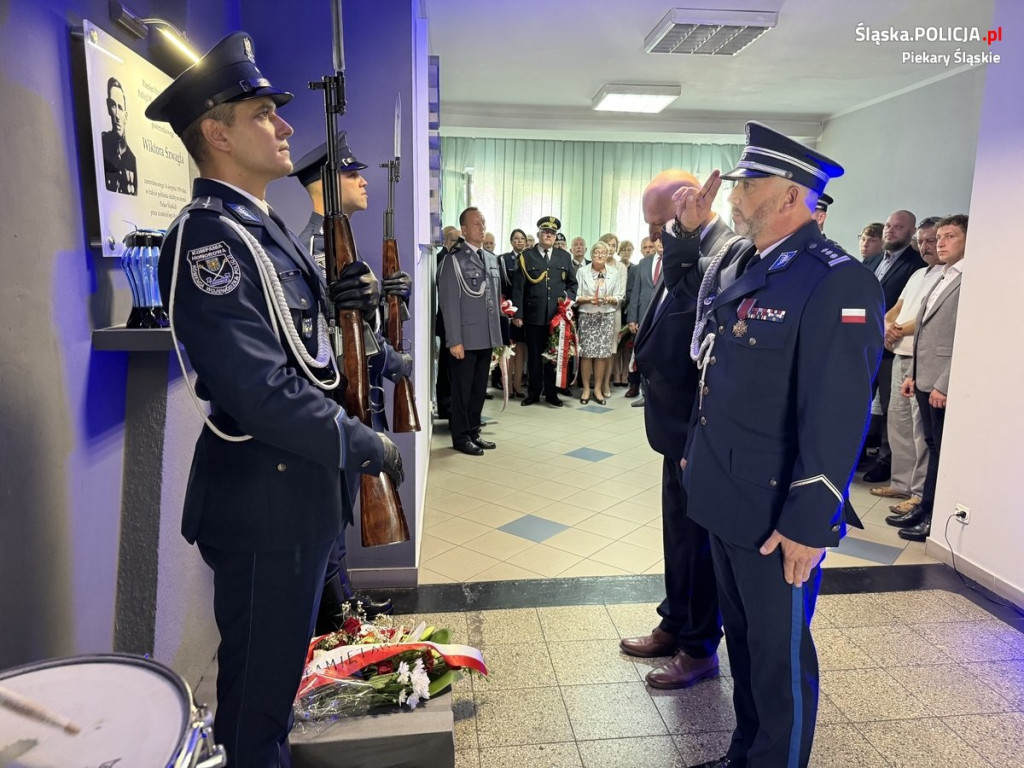 Zabity policjant doczekał się tablicy pamiątkowej