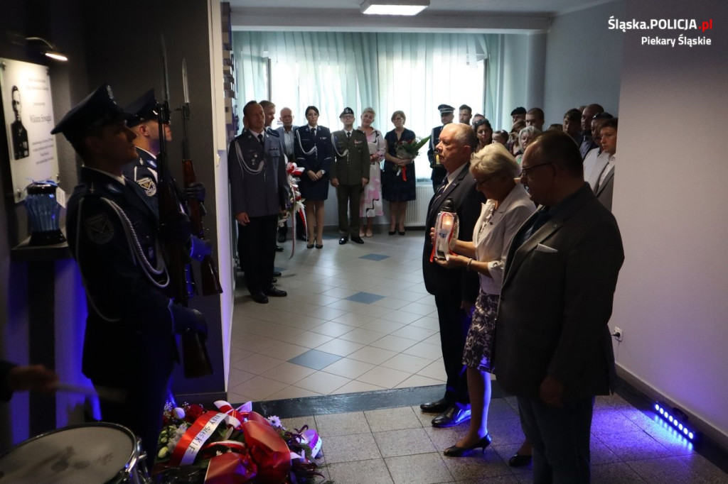 Zabity policjant doczekał się tablicy pamiątkowej