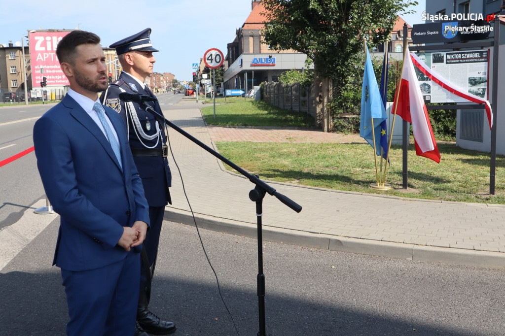 Zabity policjant doczekał się tablicy pamiątkowej