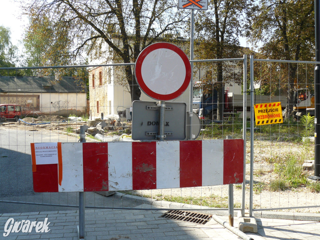 Tarnowskie Góry. Ruszyły prace w centrum [ZDJĘCIA]