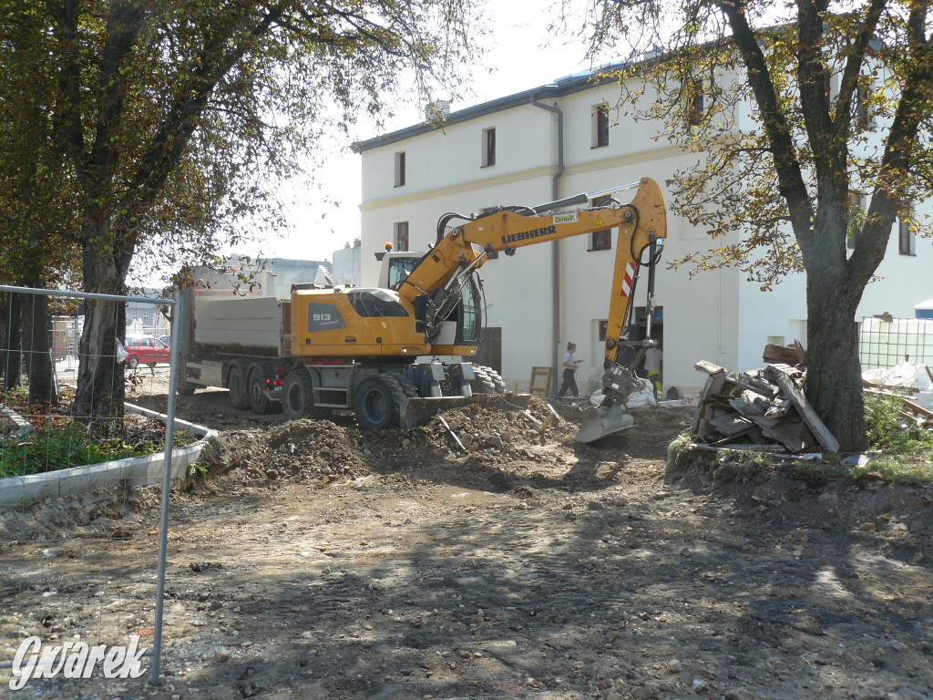 Tarnowskie Góry. Ruszyły prace w centrum [ZDJĘCIA]