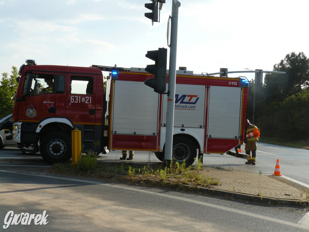 Tarnowskie Góry. Pożar miejskiego autobusu [FOTO]