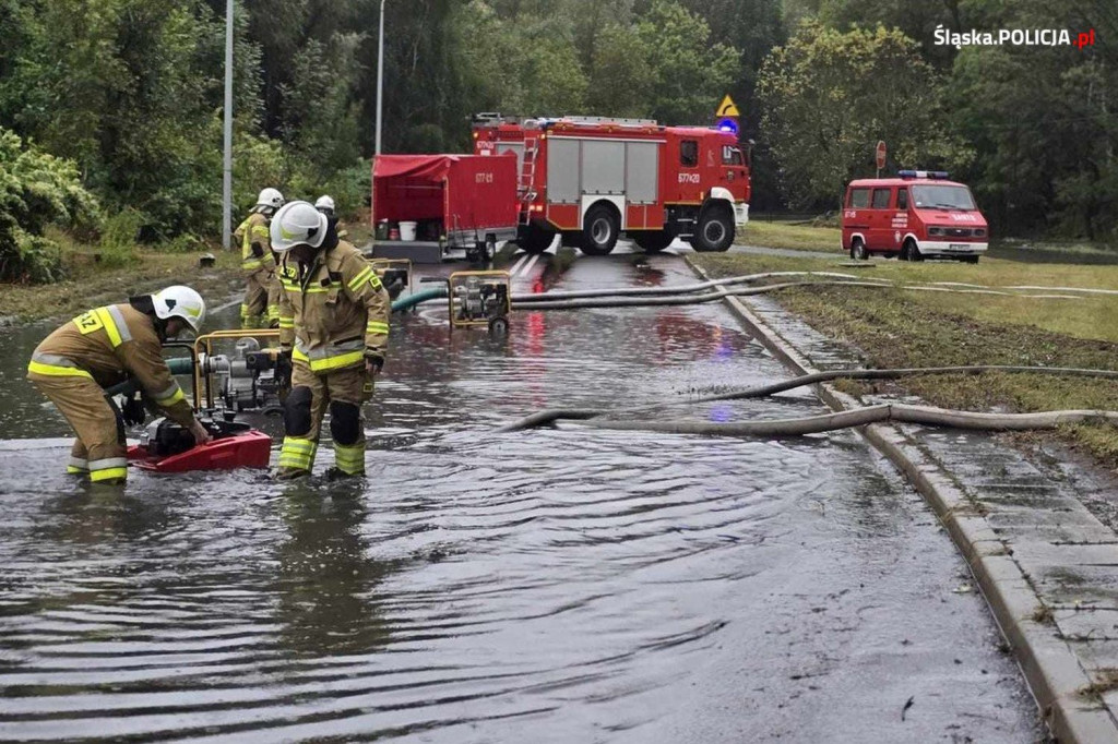 Województwo śląskie. Zalane ulice, także u nas [FOTO]