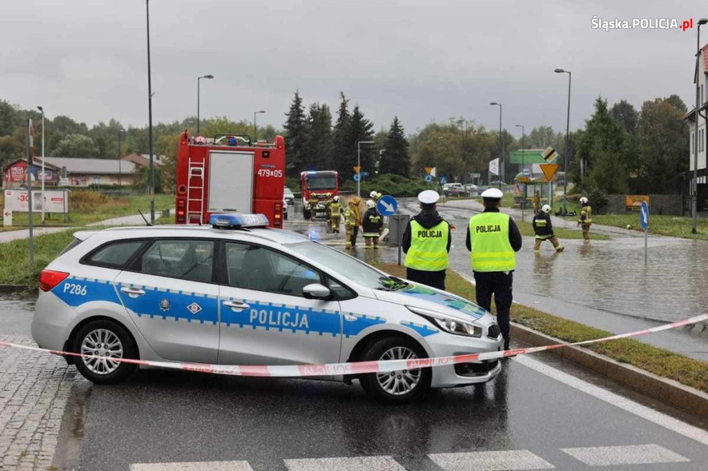 Województwo śląskie. Zalane ulice, także u nas [FOTO]