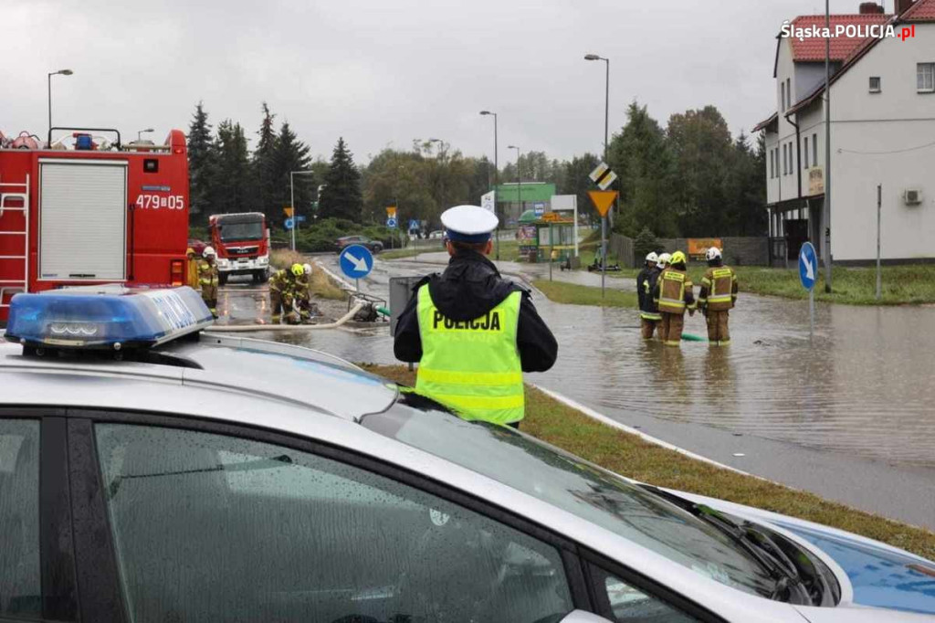 Województwo śląskie. Zalane ulice, także u nas [FOTO]