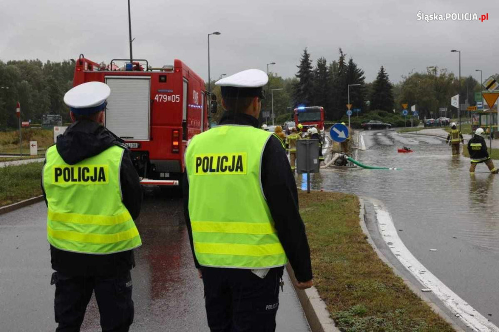 Województwo śląskie. Zalane ulice, także u nas [FOTO]