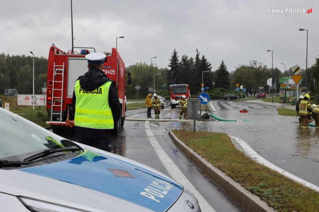 Województwo śląskie. Zalane ulice, także u nas [FOTO]