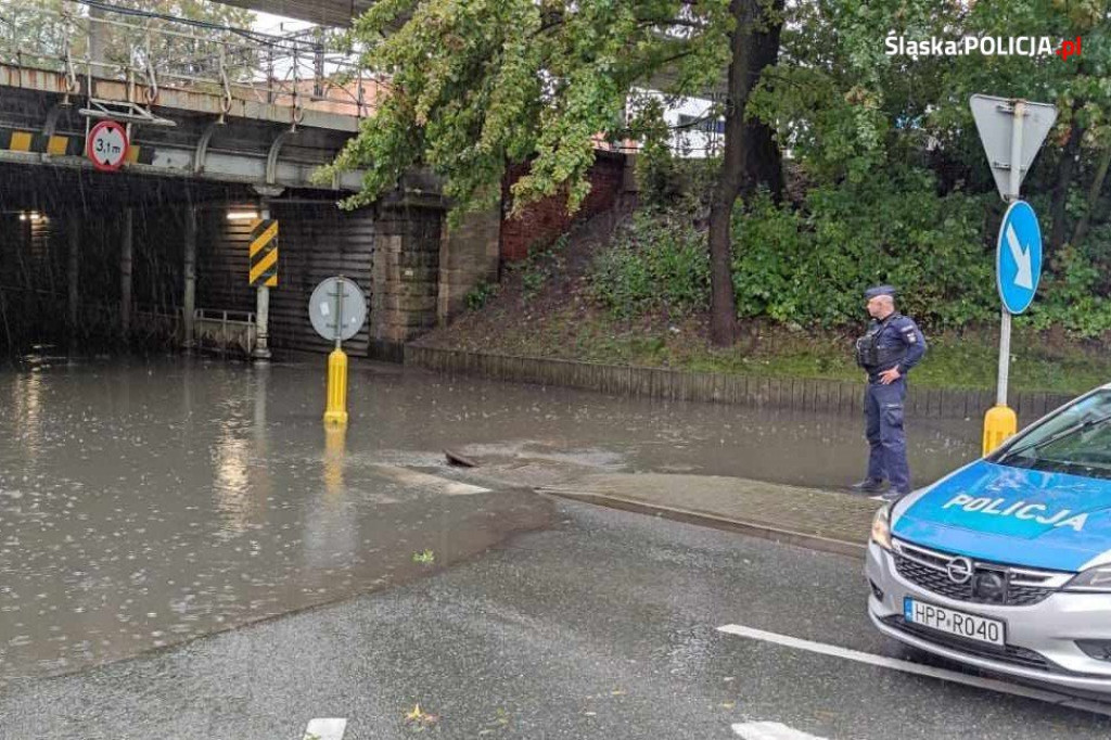 Województwo śląskie. Zalane ulice, także u nas [FOTO]