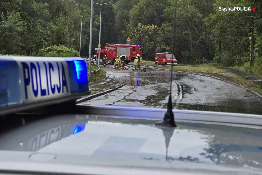 Województwo śląskie. Zalane ulice, także u nas [FOTO]