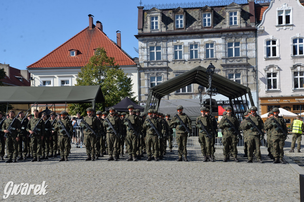 Tarnowskie Góry. Przysięga wojskowa na rynku [FOTO]