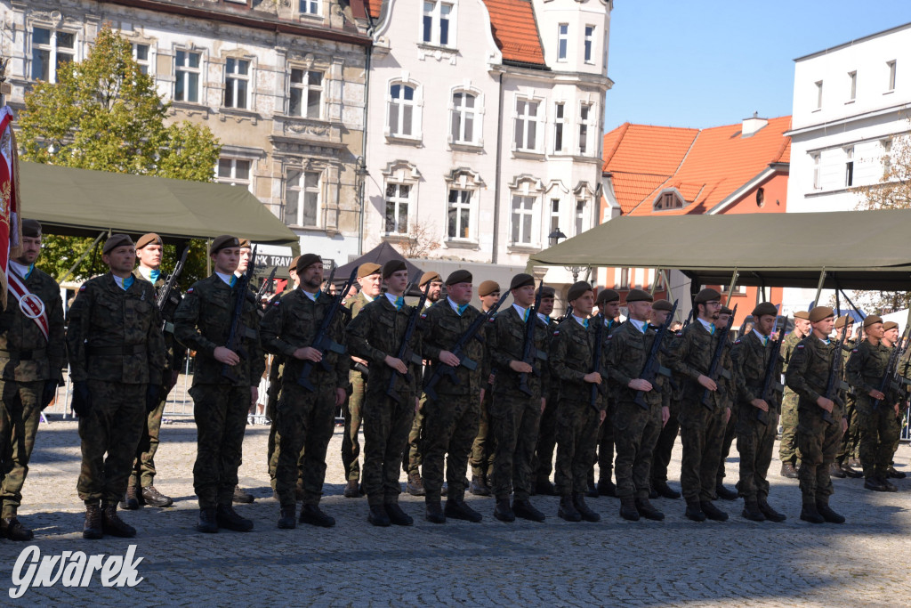 Tarnowskie Góry. Przysięga wojskowa na rynku [FOTO]