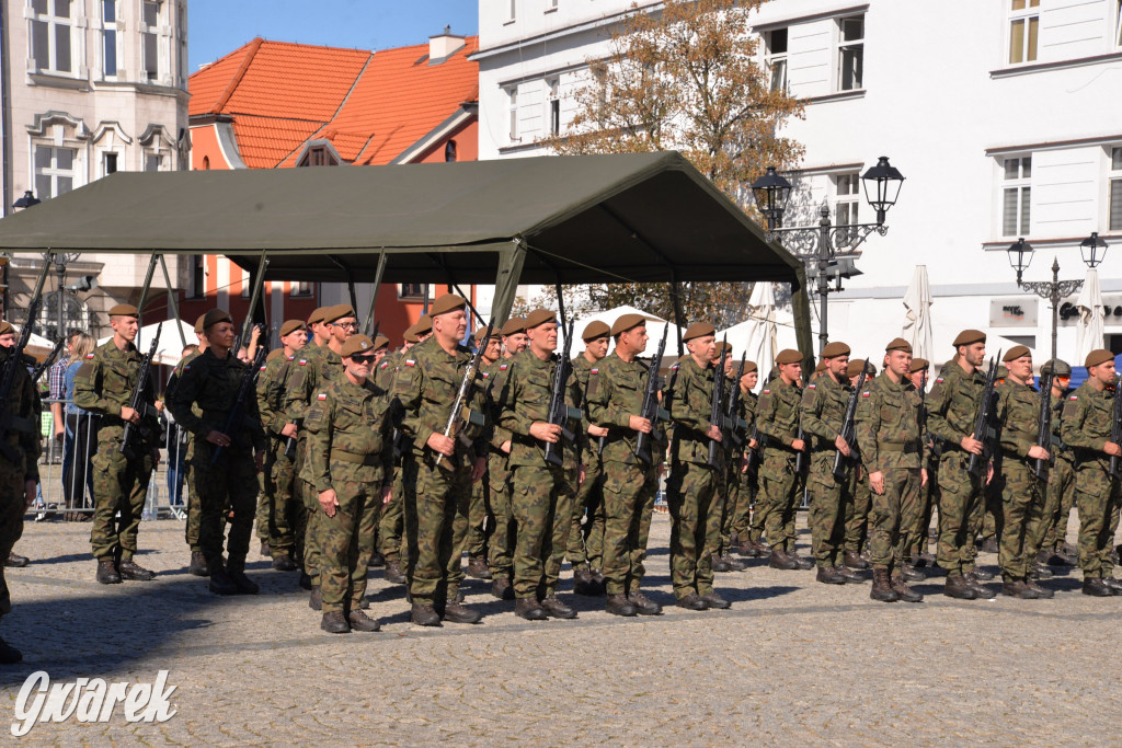 Tarnowskie Góry. Przysięga wojskowa na rynku [FOTO]