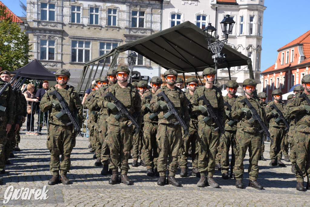 Tarnowskie Góry. Przysięga wojskowa na rynku [FOTO]