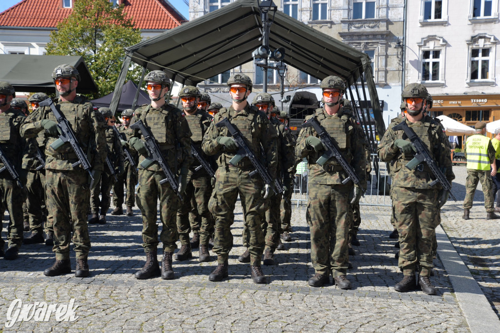 Tarnowskie Góry. Przysięga wojskowa na rynku [FOTO]