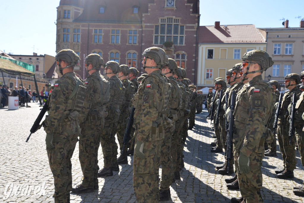 Tarnowskie Góry. Przysięga wojskowa na rynku [FOTO]