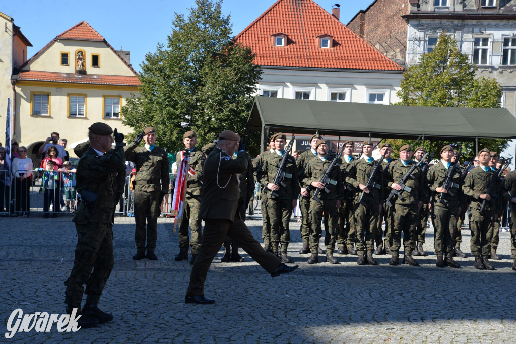 Tarnowskie Góry. Przysięga wojskowa na rynku [FOTO]