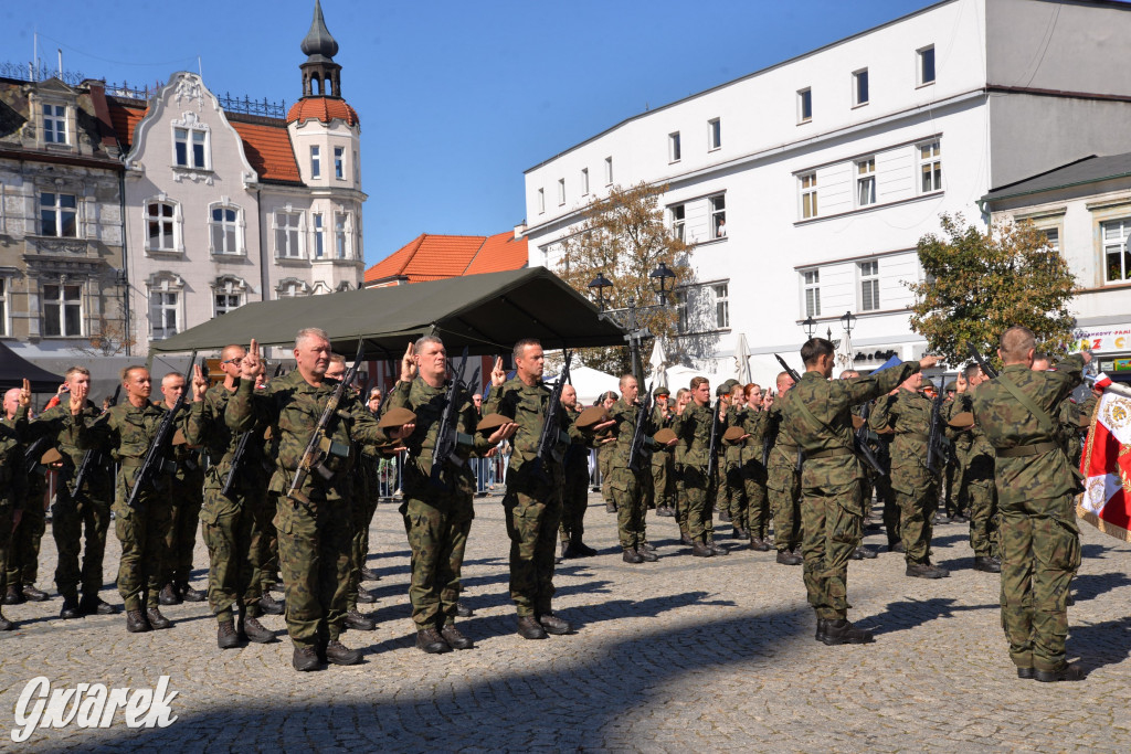 Tarnowskie Góry. Przysięga wojskowa na rynku [FOTO]