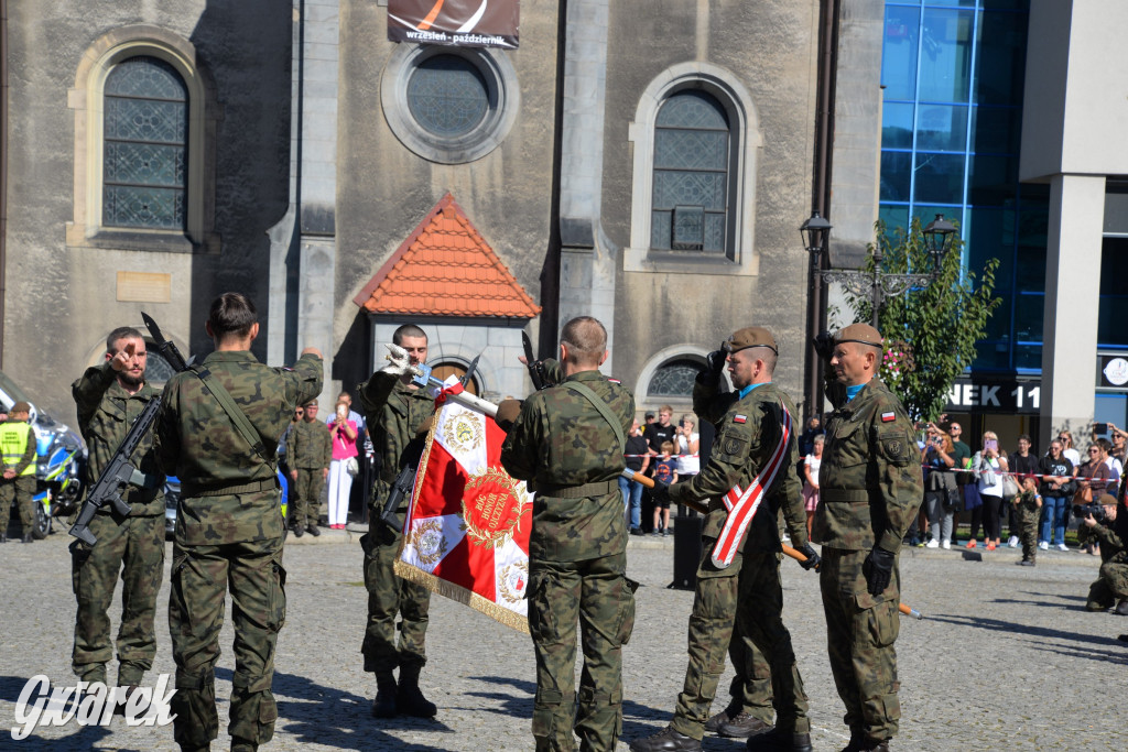 Tarnowskie Góry. Przysięga wojskowa na rynku [FOTO]