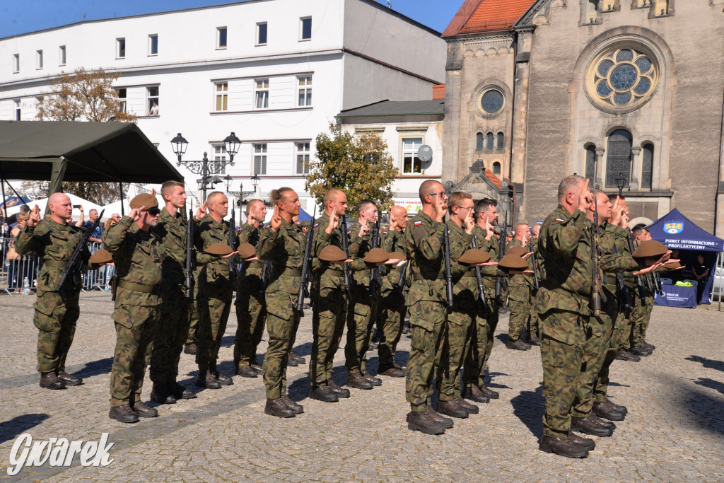 Tarnowskie Góry. Przysięga wojskowa na rynku [FOTO]