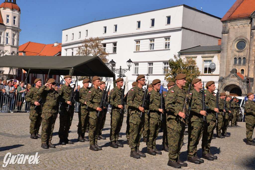 Tarnowskie Góry. Przysięga wojskowa na rynku [FOTO]