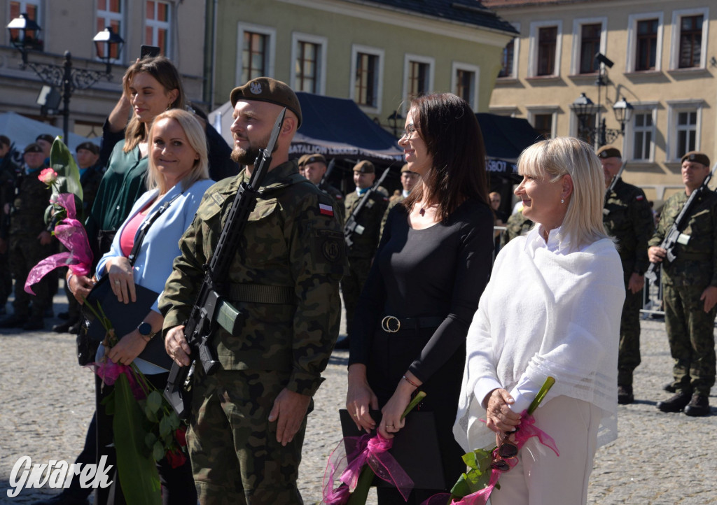 Tarnowskie Góry. Przysięga wojskowa na rynku [FOTO]