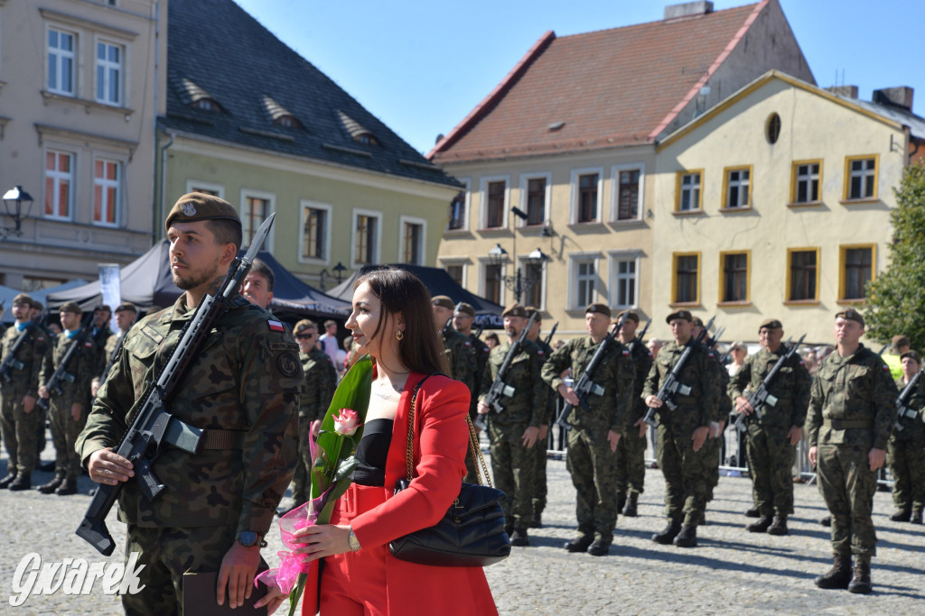 Tarnowskie Góry. Przysięga wojskowa na rynku [FOTO]