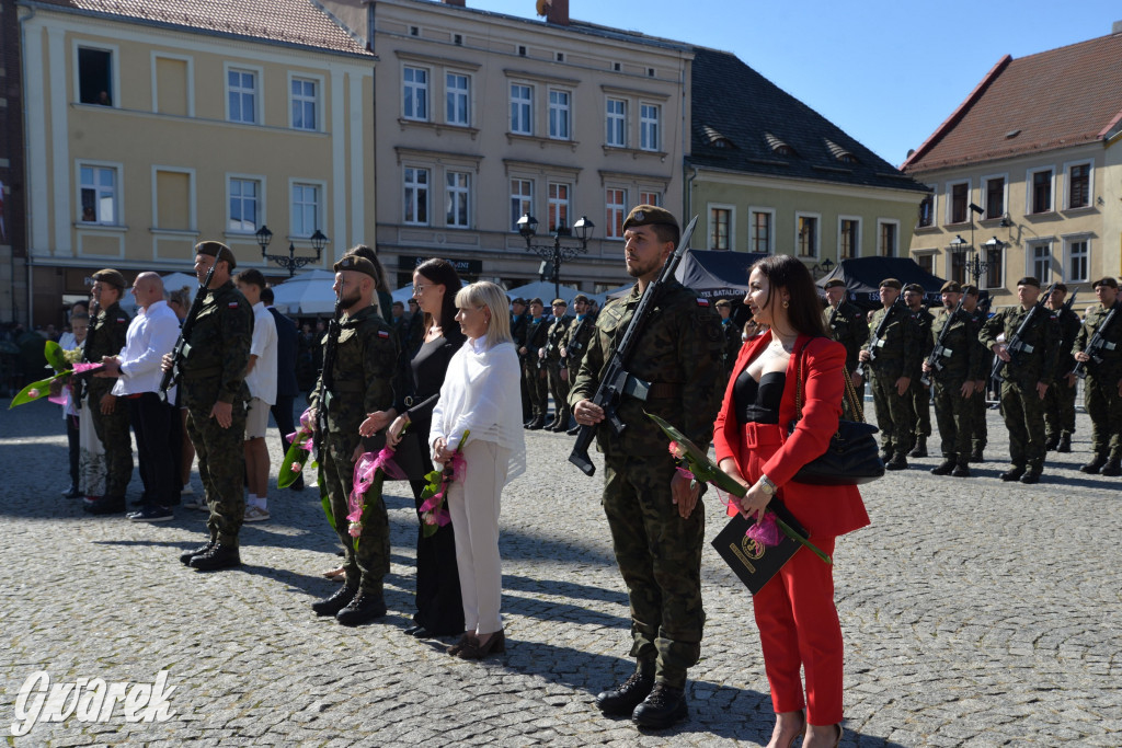 Tarnowskie Góry. Przysięga wojskowa na rynku [FOTO]