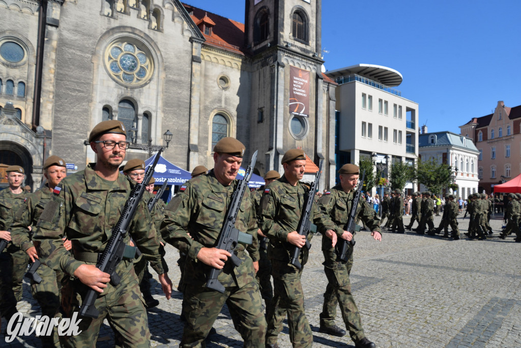 Tarnowskie Góry. Przysięga wojskowa na rynku [FOTO]