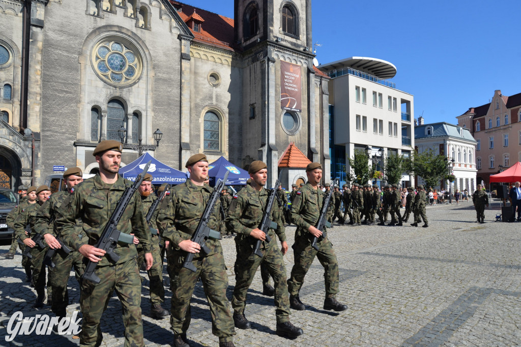 Tarnowskie Góry. Przysięga wojskowa na rynku [FOTO]