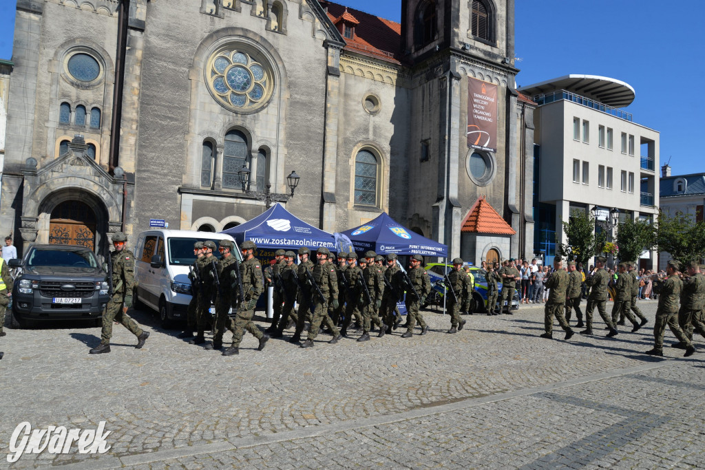 Tarnowskie Góry. Przysięga wojskowa na rynku [FOTO]