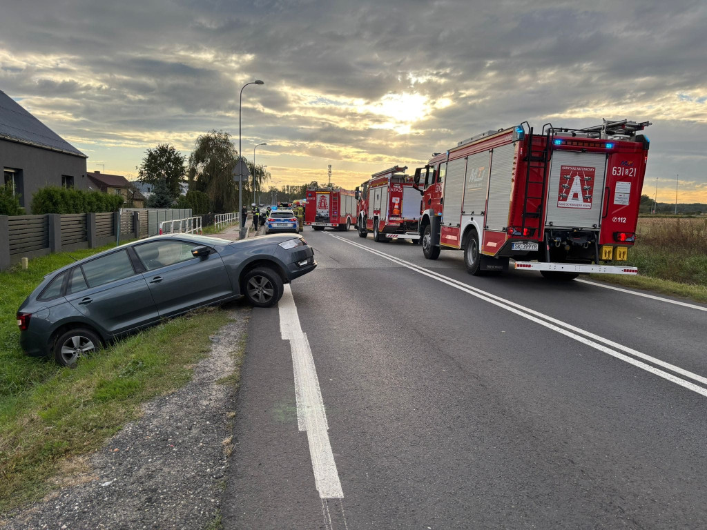 Czołówka na drodze krajowej nr  78