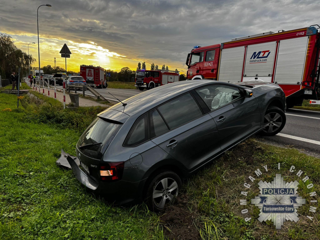 Czołówka na drodze krajowej nr  78