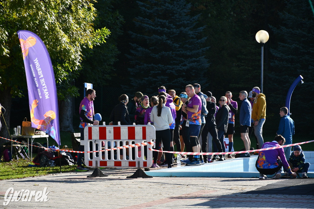 Radzionków. Sztafetowy maraton i zbiórka dla powodzian