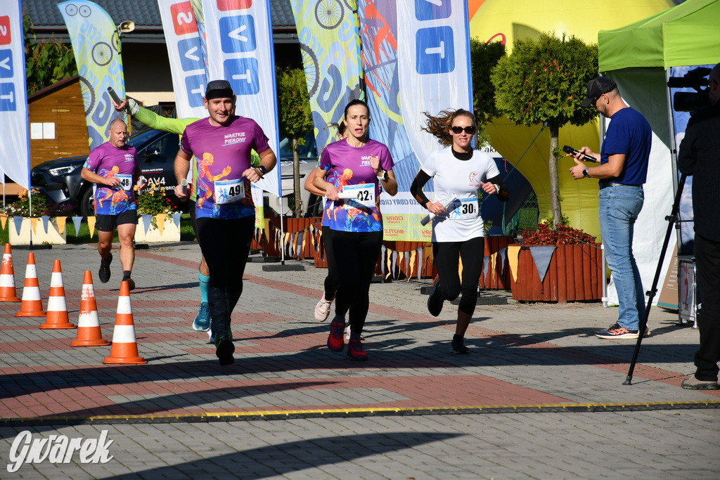 Radzionków. Sztafetowy maraton i zbiórka dla powodzian