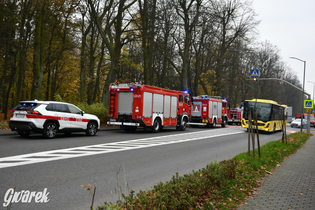 Tarnowskie Góry. Zderzenie z wozem służby więziennej [FOTO]